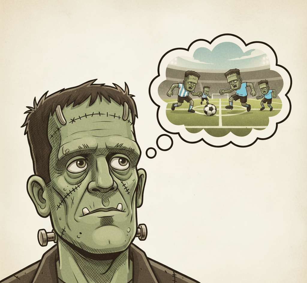 Frankenstein pensando en el Mundial de fútbol